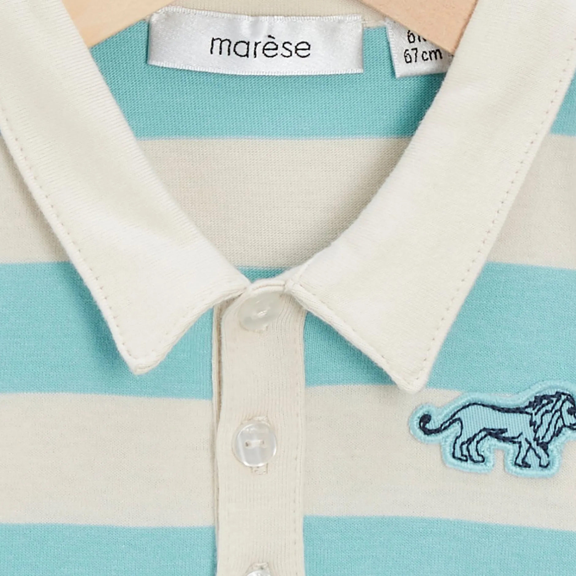 T-Shirts, Polos, Chemises*Marèse Polo manches courtes de Rayures