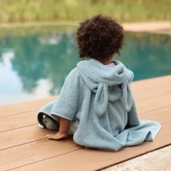 Ponchos*Jollein Poncho de bain en éponge de Sea Green