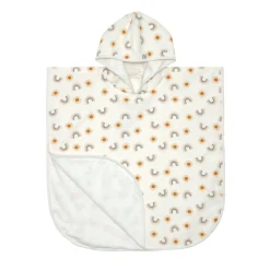 Ponchos*Lässig Poncho de Plage anti-UV de Arc-en-ciel