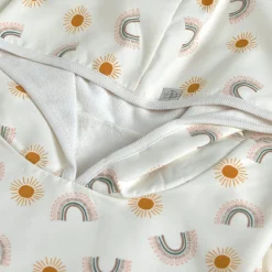 Ponchos*Lässig Poncho de Plage anti-UV de Arc-en-ciel