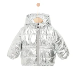 Vestes, Manteaux, Pilotes*Marèse Pop mood Doudoune de argentée