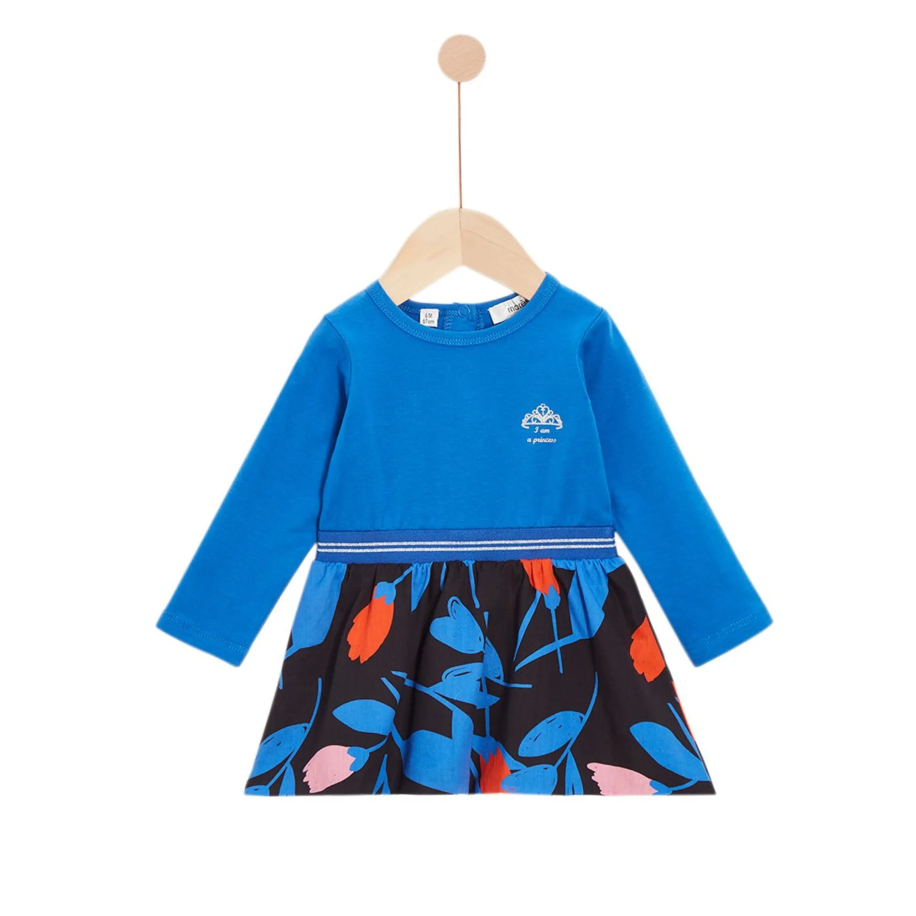 Robes, Jupes*Marèse Pop mood Robe manches longues de bleue fleurie