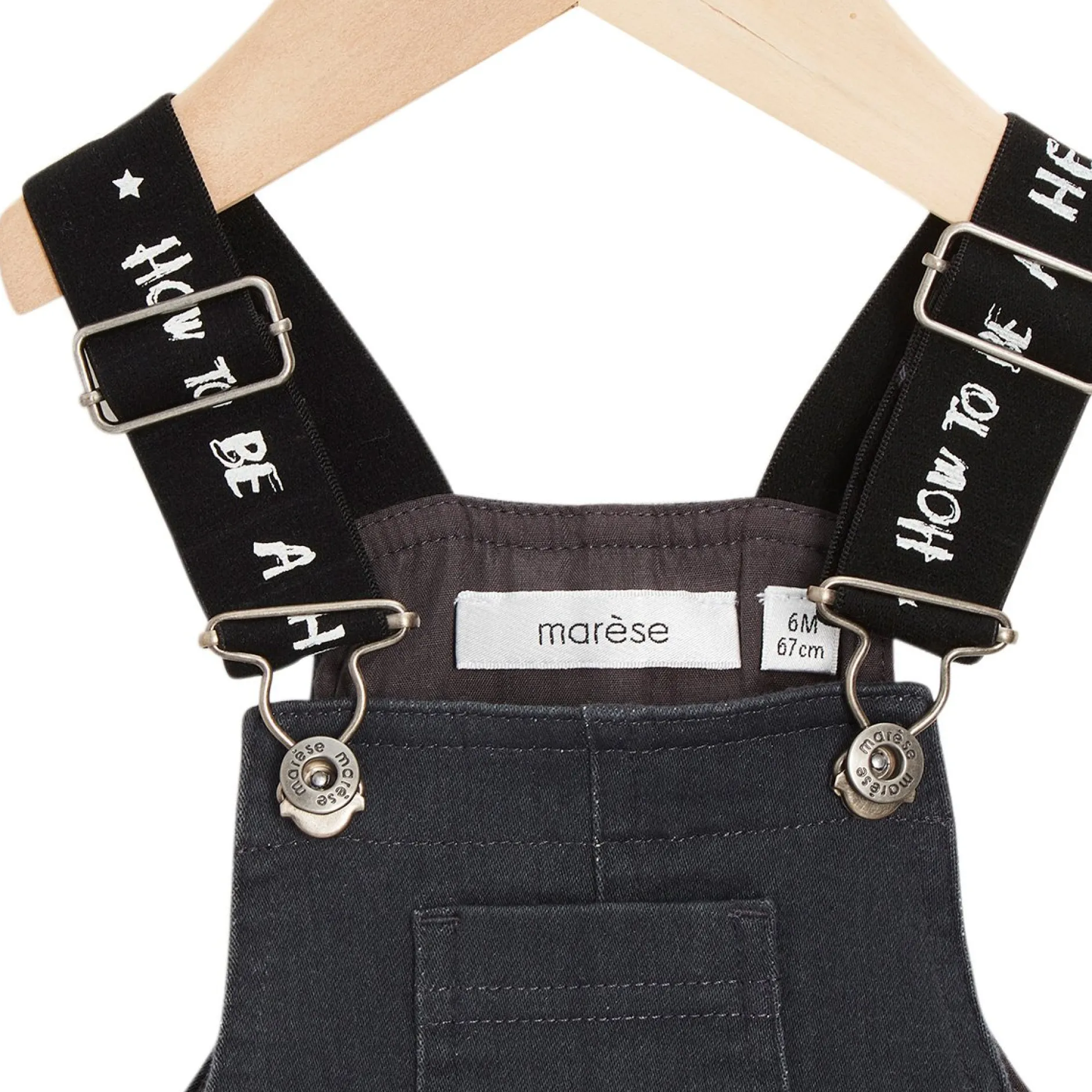 Combinaisons, Salopettes*Marèse Pop mood Salopette longue denim de gris anthracite