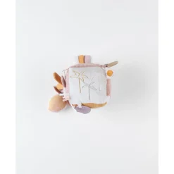 Jouets D'Activités*Noukies Popsie, Gigi & Louli Cube d'activités Veloudoux de Rose poudré