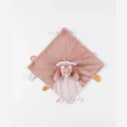 Doudous*Noukies Popsie, Gigi & Louli Doudou Popsie Veloudoux de Rose