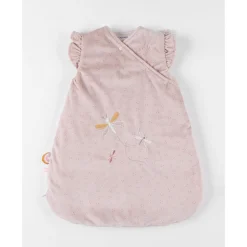 Gigoteuses & Nids D'Ange*Noukies Popsie, Gigi & Louli Gigoteuse 50 cm Veloudoux de Rose poudré