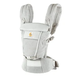 Porte Bébé Dorsal|Porte Bébé Ventral*Ergobaby Porte-bébé Adapt Soft Flex Mesh de Gris Perle