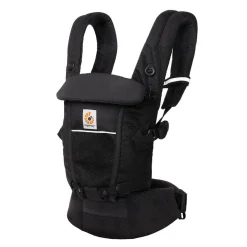 Porte Bébé Dorsal|Porte Bébé Ventral*Ergobaby Porte-bébé Adapt Soft Flex Mesh de Noir Onyx
