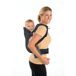 Tout Pour Vos Balades|Porte Bébé Dorsal*Infantino Porte-bébé Flip 4 en 1 Convertible Air de Gris