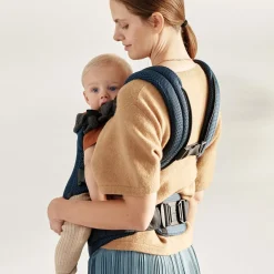 Porte Bébé Dorsal|Porte Bébé Ventral*BabyBjörn Porte-bébé Harmony de Bleu marine mesh 3D