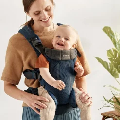 Porte Bébé Dorsal|Porte Bébé Ventral*BabyBjörn Porte-bébé Harmony de Bleu marine mesh 3D