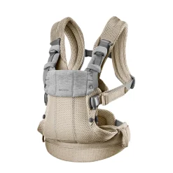 Tout Pour Vos Balades|Porte Bébé Dorsal*BabyBjörn Porte-bébé Harmony de Gris Beige Mesh 3D