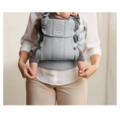 Tout Pour Vos Balades|Porte Bébé Dorsal*BabyBjörn Porte-bébé Harmony de Tissé chiné / gris clair