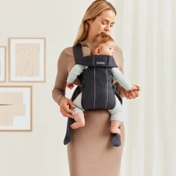 Porte Bébé Ventral|Tout Pour Vos Balades*BabyBjörn Porte-bébé Mini de Anthracite Mesh 3D