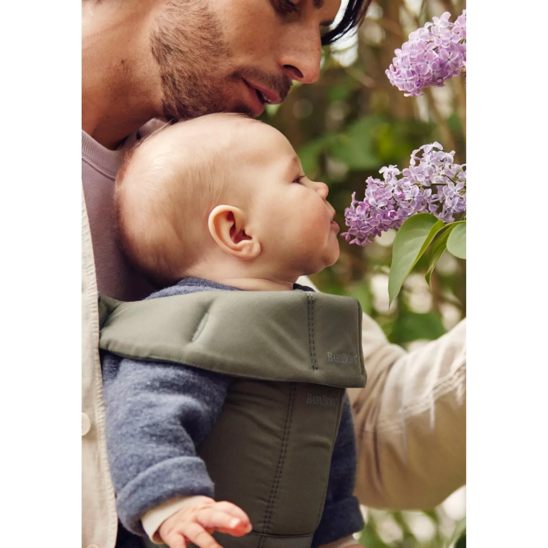 Porte Bébé Ventral|Tout Pour Vos Balades*BabyBjörn Porte-bébé Mini de Vert Foncé