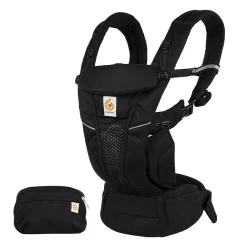 Porte Bébé Dorsal|Porte Bébé Ventral*Ergobaby Porte-bébé Omni Breeze de Noir Onyx