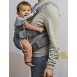 Porte Bébé Dorsal|Porte Bébé Ventral*BabyBjörn Porte-bébé One de Gris denim / foncé cotton mix