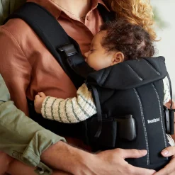 Porte Bébé Dorsal|Porte Bébé Ventral*BabyBjörn Porte-bébé One de Noir cotton mix