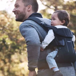 Porte Bébé Dorsal|Porte Bébé Ventral*BabyBjörn Porte-bébé One de Noir cotton mix