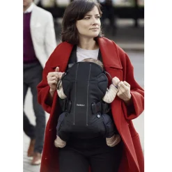 Porte Bébé Dorsal|Porte Bébé Ventral*BabyBjörn Porte-bébé One de Noir cotton mix