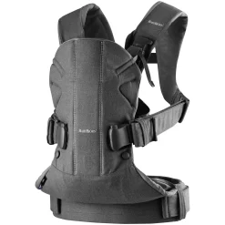 Porte Bébé Dorsal|Porte Bébé Ventral*BabyBjörn Porte-bébé One de Noir cotton mix