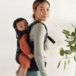 Porte Bébé Dorsal|Porte Bébé Ventral*BabyBjörn Porte-bébé One Air de Anthracite Léopard Mesh 3D