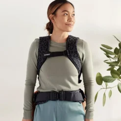 Porte Bébé Dorsal|Porte Bébé Ventral*BabyBjörn Porte-bébé One Air de Anthracite Léopard Mesh 3D