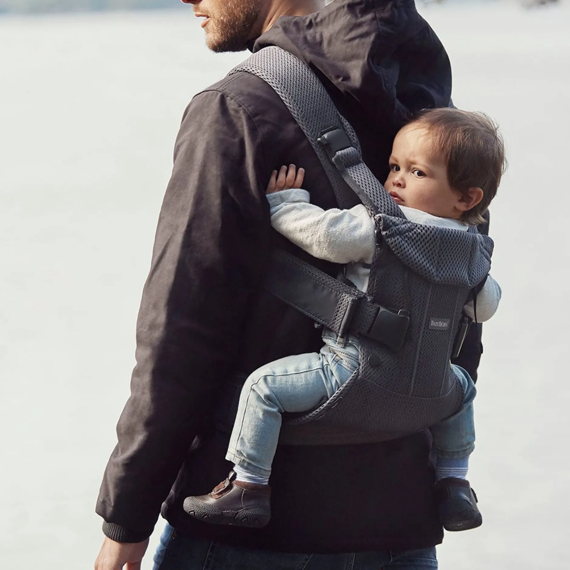 Porte Bébé Dorsal|Porte Bébé Ventral*BabyBjörn Porte-bébé One Air de Bleu Marine Mesh 3D