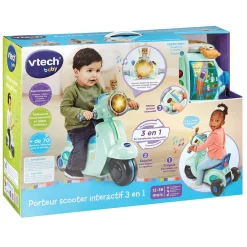 Porteurs*Vtech Porteur scooter interactif 3 en 1 de