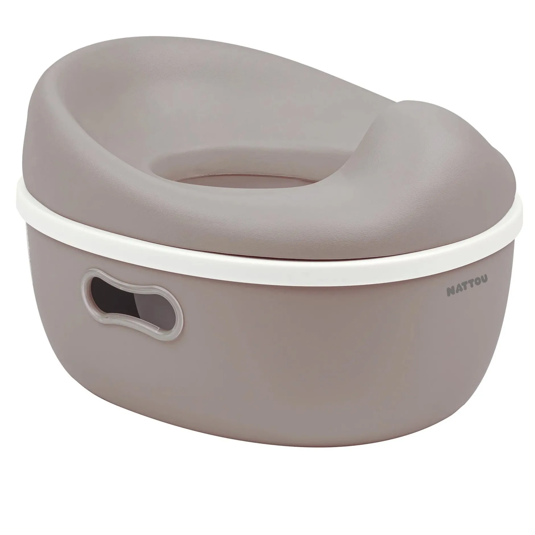 Pots*Nattou Pot d'apprentissage évolutif Potty 3 en 1 de Taupe