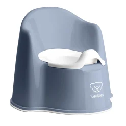 Pots*BabyBjörn Pot fauteuil de Bleu profond/Blanc
