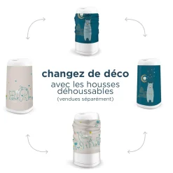 Poubelles*Angelcare Poubelle à couches Dress Up laquée de Blanc