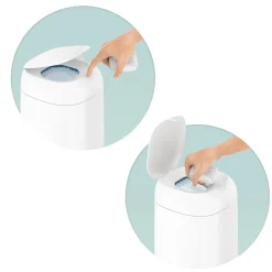 Poubelles*Angelcare Poubelle à couches Dress Up laquée de Blanc