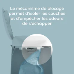 Poubelles*Angelcare Poubelle à couches Dress Up laquée de Blanc