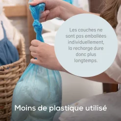 Poubelles*Angelcare Poubelle à couches Dress Up laquée de Blanc