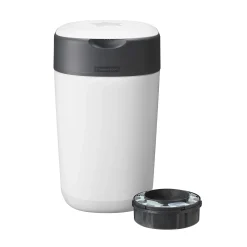 Poubelles*Tommee Tippee Poubelle à Couches Twist & Click de Blanc