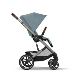 Tout Pour Vos Balades|Poussettes Citadines*CYBEX Poussette Balios S Lux 2 de Châssis Taupe - Stormy Blue
