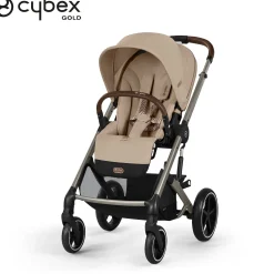 Tout Pour Vos Balades|Poussettes Citadines*CYBEX Poussette Balios S Lux 2 de Châssis Taupe - Almond Beige