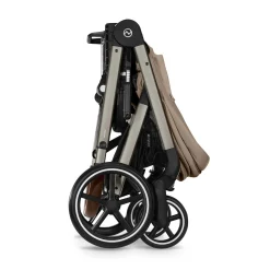 Tout Pour Vos Balades|Poussettes Citadines*CYBEX Poussette Balios S Lux 2 de Châssis Taupe - Almond Beige