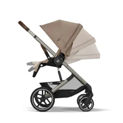 Tout Pour Vos Balades|Poussettes Citadines*CYBEX Poussette Balios S Lux 2 de Châssis Taupe - Almond Beige