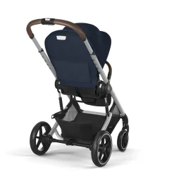 Tout Pour Vos Balades|Poussettes Citadines*CYBEX Poussette Balios S Lux 2 de Châssis Silver - Ocean Blue