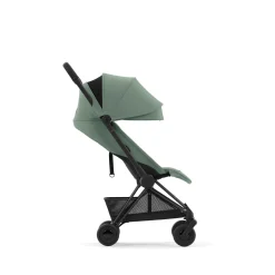 Tout Pour Vos Balades|Poussettes Citadines*CYBEX Poussette Coya de Matt Black/Leaf Green