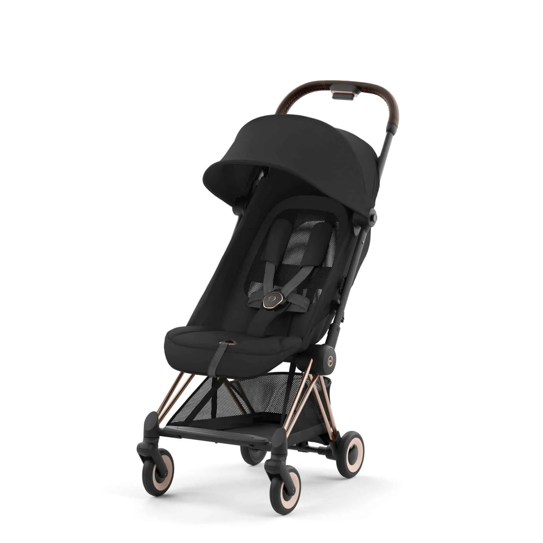 Tout Pour Vos Balades|Poussettes Citadines*CYBEX Poussette Coya de Rosegold/Sepia Black