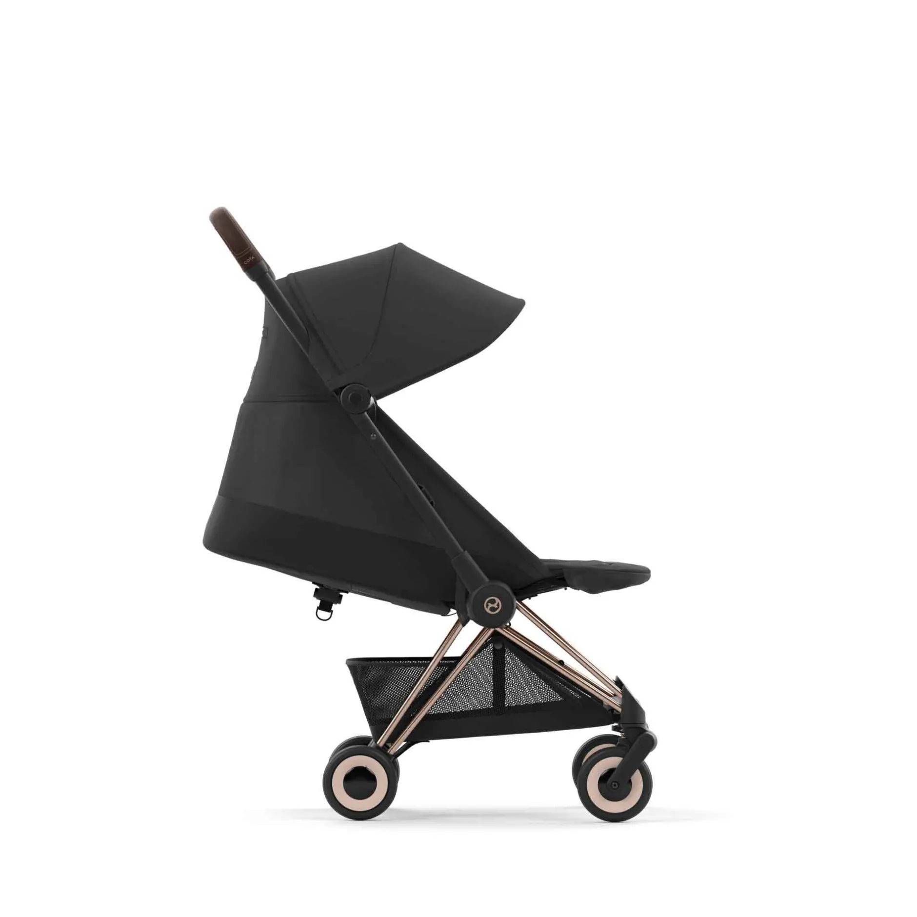 Tout Pour Vos Balades|Poussettes Citadines*CYBEX Poussette Coya de Rosegold/Sepia Black