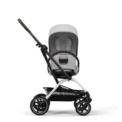 Poussettes Citadines|Poussettes Polyvalentes*CYBEX Poussette Eezy S Twist +2 de Châssis Silver - Fog Grey 2024