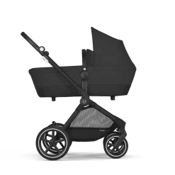 Poussettes 2-En-1|Tout Pour Vos Balades*CYBEX Poussette 2-en-1 Eos Lux de Châssis Noir - Moon Black
