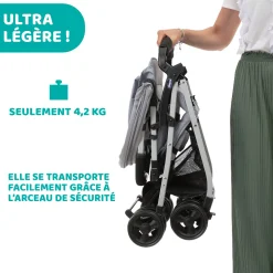 Poussettes Cannes|Tout Pour Vos Balades*Chicco Poussette OHlala 3 de Grey Mist