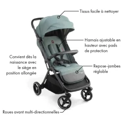 Poussettes Cannes|Tout Pour Vos Balades*William Kent 1733 Poussette Sirius de Green