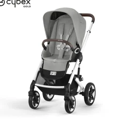 Poussettes Polyvalentes|Tout Pour Vos Balades*CYBEX Poussette Talos S Lux de Châssis Silver - Sloen Grey