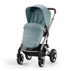 Poussettes Polyvalentes|Tout Pour Vos Balades*CYBEX Poussette Talos S Lux de Taupe/Sky Blue